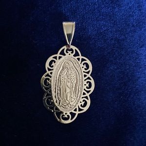medalla de guadalupe oro laminado